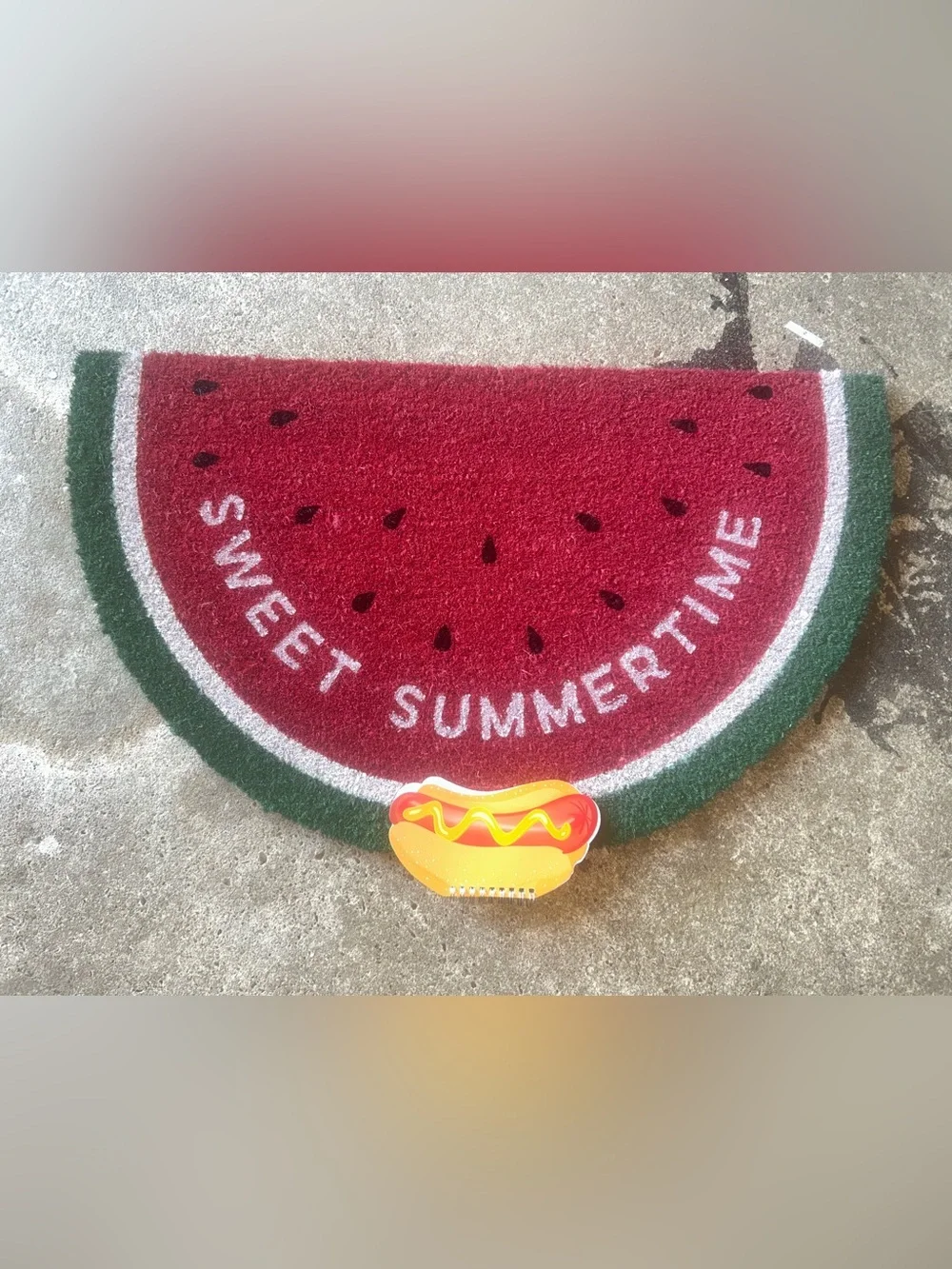 Watermelon Summer Doormat